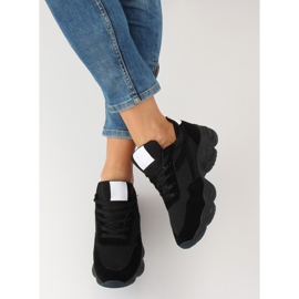 Crne E-102 Crne sportske cipele crno 2