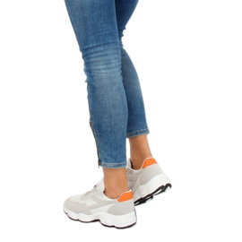 Bijele sportske cipele E-102 Bijele bijela 1