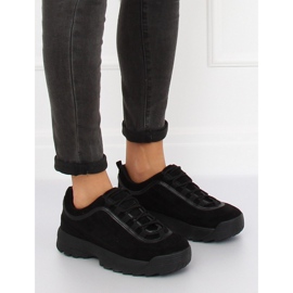 Crne 81016 Crne sportske cipele od antilopa crno 1