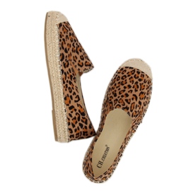 Ženske espadrile leopard 180-5 Leopard smeđa višebojan 1