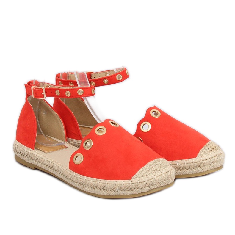 Espadrile s crvenim LX170 crvenim remenom crvena 1