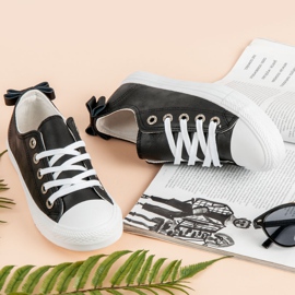 Crne niske tenisice crna 1