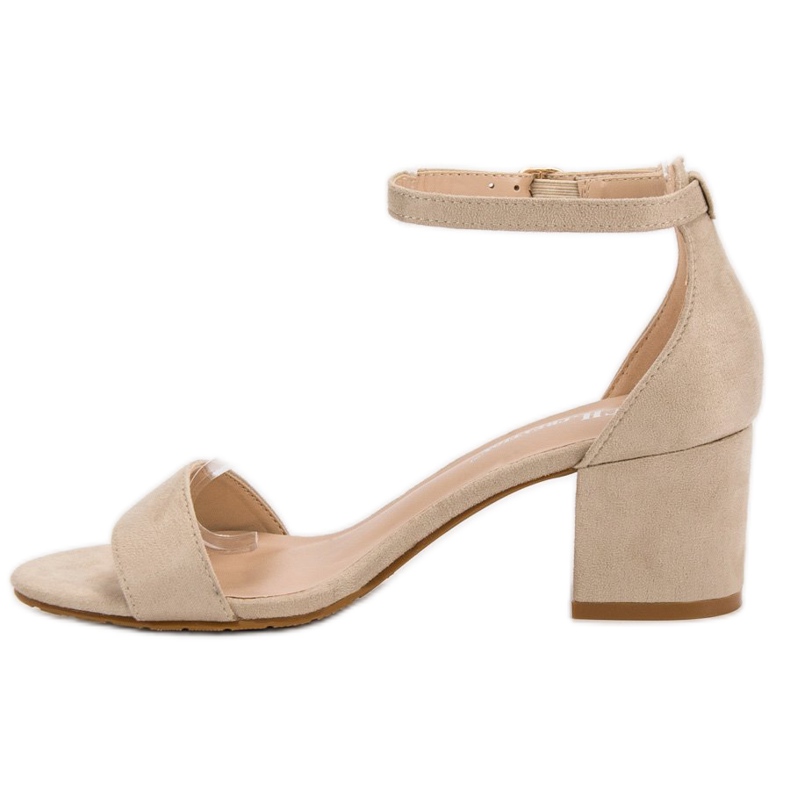 Ch. Creation Klasične sandale na šanku smeđa 1