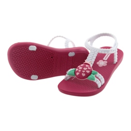 Ipanema Djevojke sandale mirisne 82539 Biedronka White-Pink bijela 4