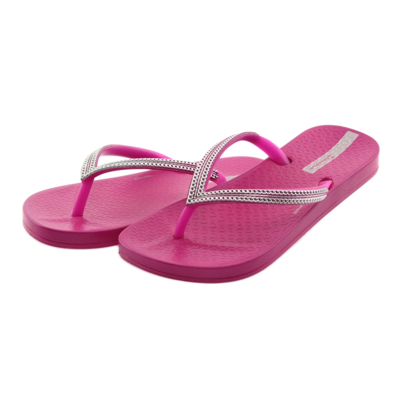 Ipanema Djevojke 'flip flops srebrni lanci 82528 ružičasti ružičasta 3
