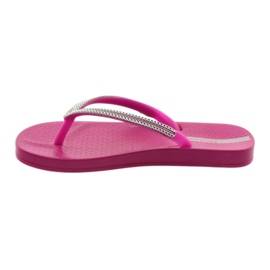 Ipanema Djevojke 'flip flops srebrni lanci 82528 ružičasti ružičasta 2