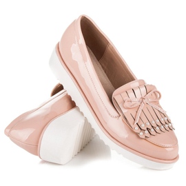 VICES Lakirane cipele u prahu ružičasta 1