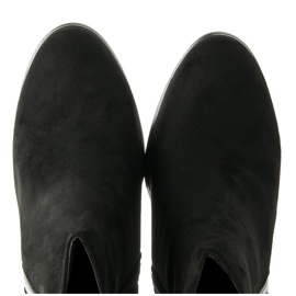 Ch. Creation Udobne cipele s visokim potpeticama crno 1