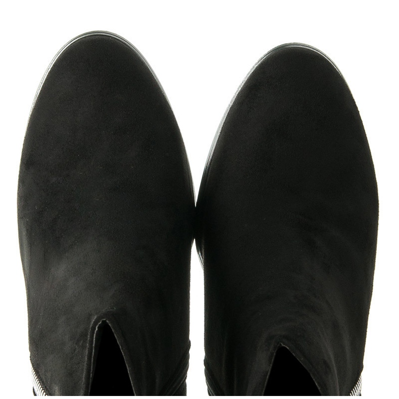 Ch. Creation Udobne cipele s visokim potpeticama crna 1