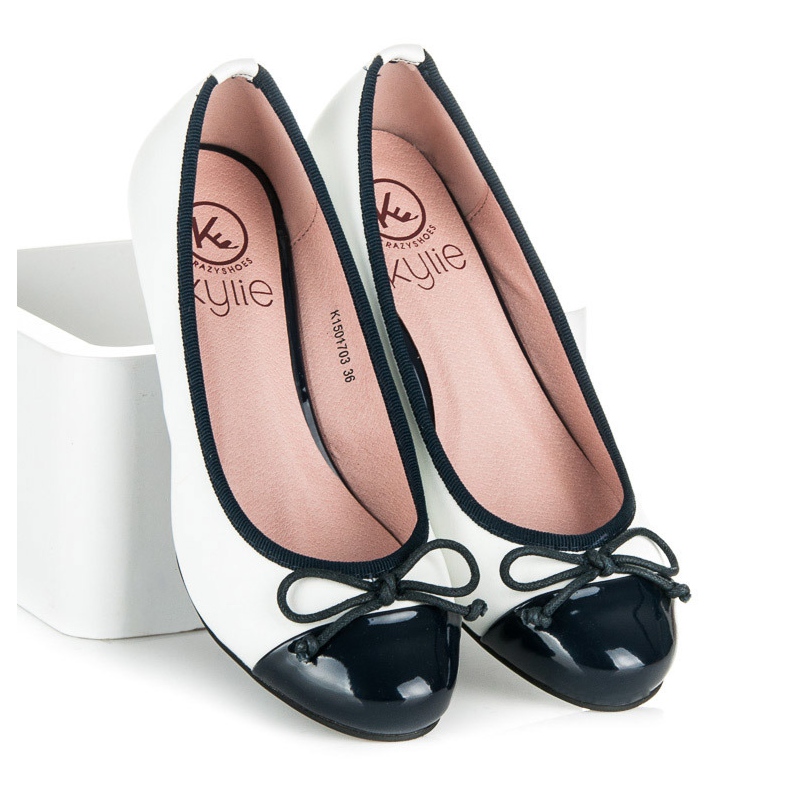 Kylie Klinaste pumpe bijela 2