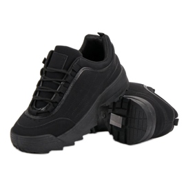 Tenisice na platformi crna 2