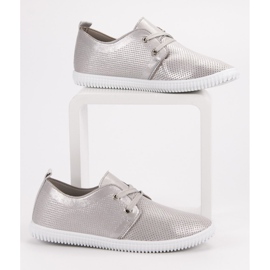 Super Mode Klasične sive cipele siva 2