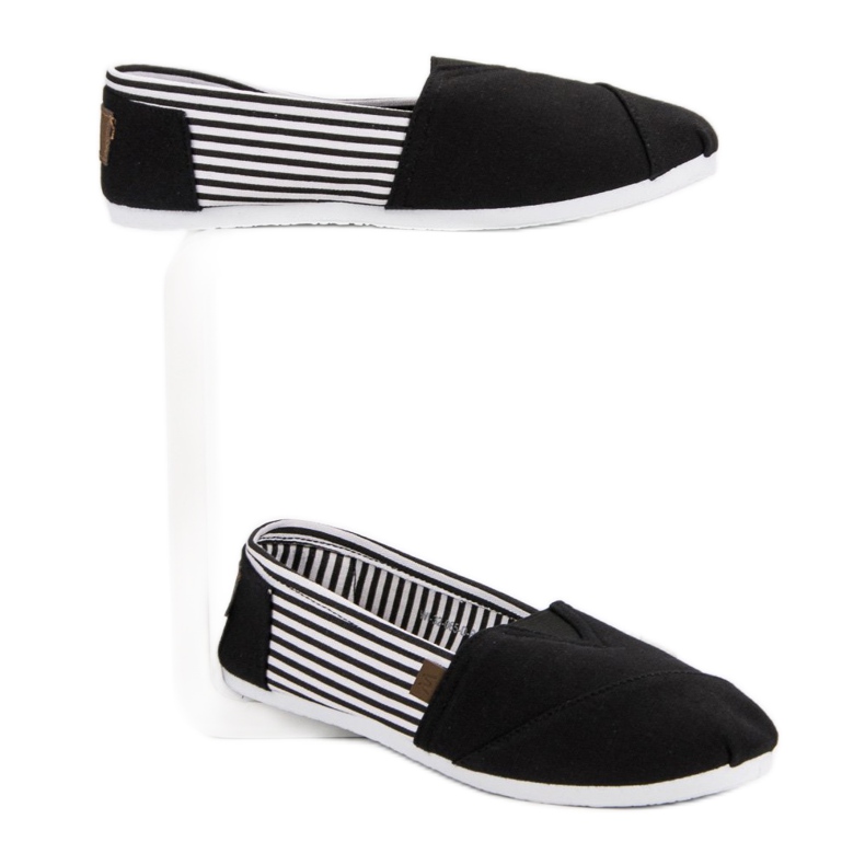 Slip On Light tenisice bijela crna 2