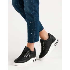 Modne crne tenisice crna 2