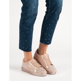 Bestelle Sportske cipele sa kamenčićima ružičasta 1