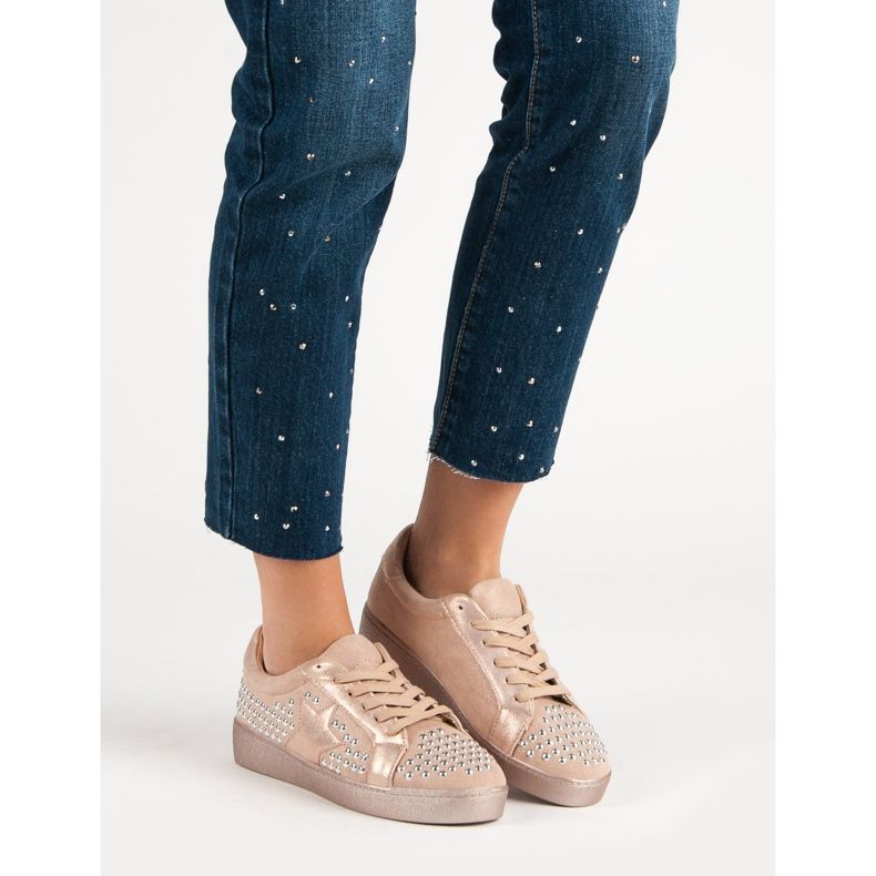 Bestelle Sportske cipele sa kamenčićima ružičasta 1