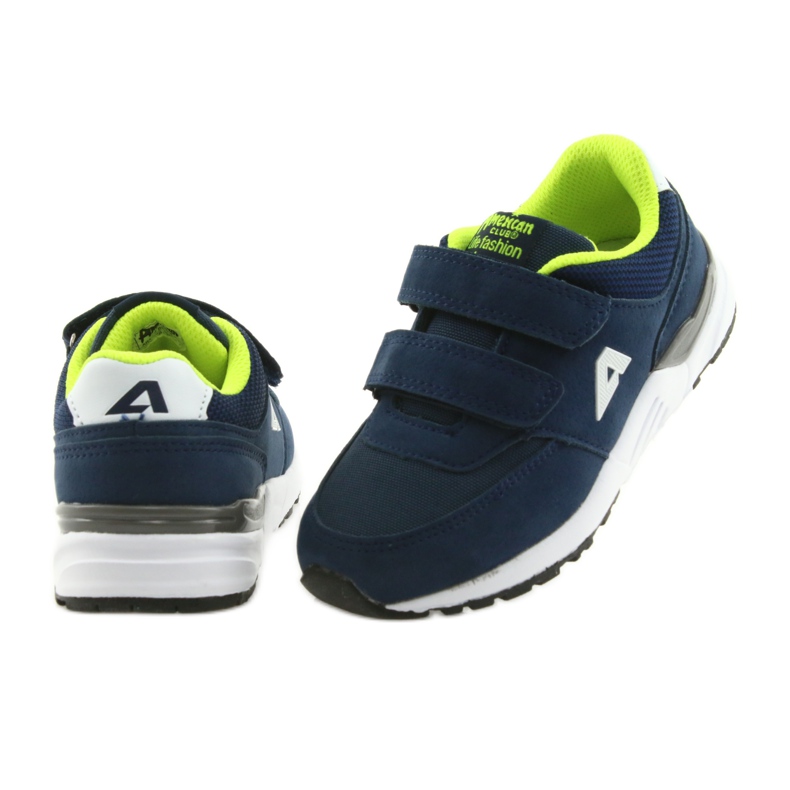 Američki tamnoplavi kožni uložak American Club BS09 zelena tamnoplava 4