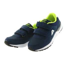 Američki tamnoplavi kožni uložak American Club BS09 zelena mornarsko plava 3