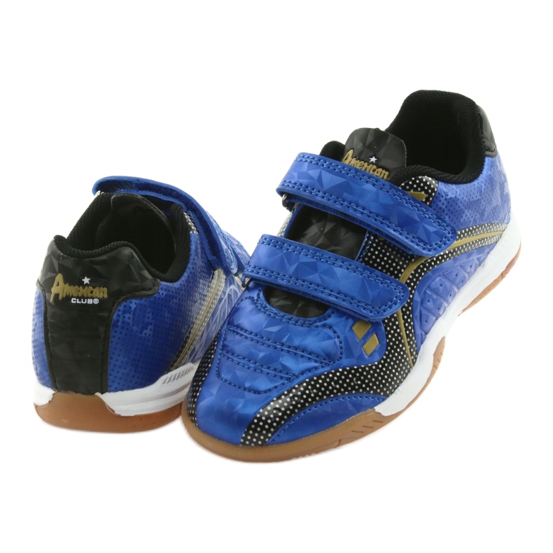 Zatvorena sportska dvorana American Club Royal crno plava žuta boja 4