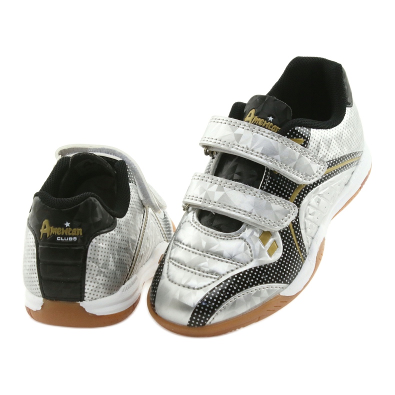 American Club Silver sportski dvoranski crna siva 4