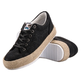 Betler Modne tenisice Espadrilles crna 1