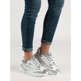 Sportske cipele sa sjajem VICES bijela 2