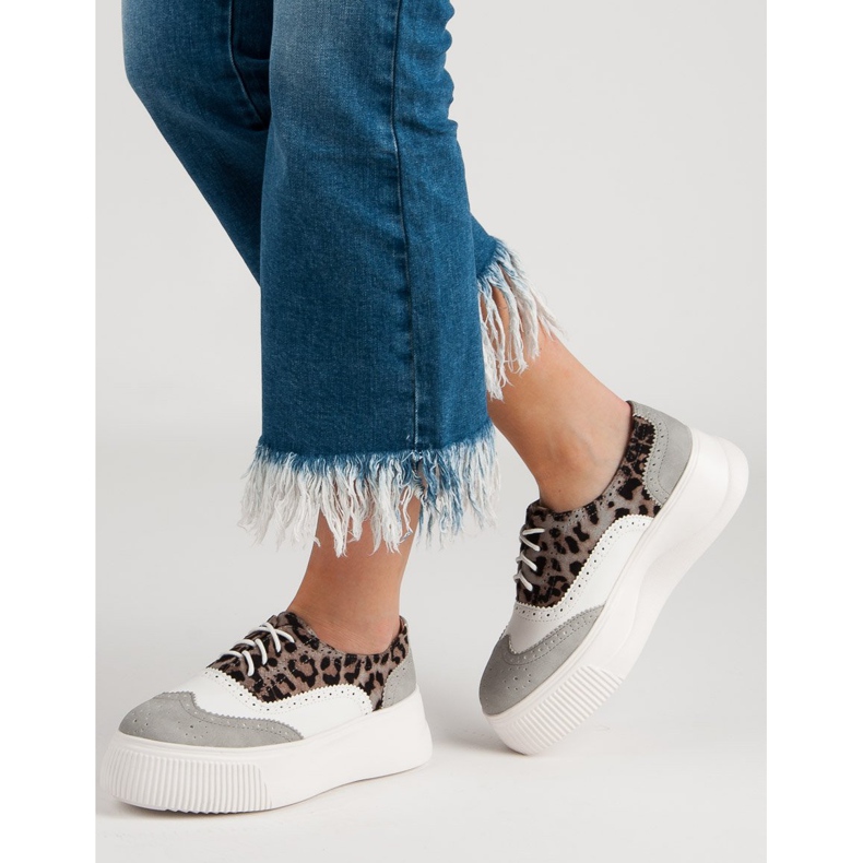 Vices Modne modne cipele žuta boja 1