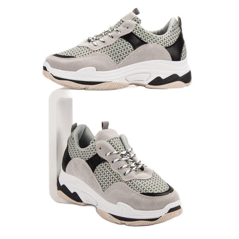 Kylie Tenisice na platformi siva 2