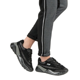 Sportske cipele sa sjajem VICES crno 1