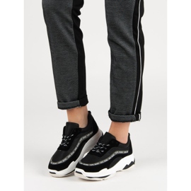 Crne sportske cipele VICES crno 1