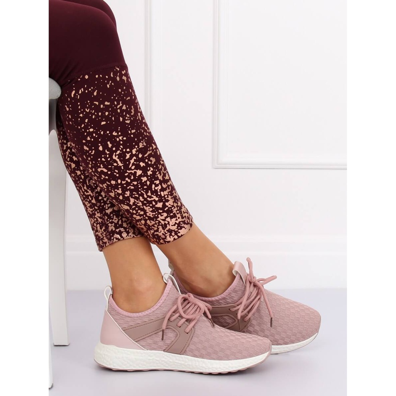 Ružičasta sportska obuća HY2807 Ružičasta 2