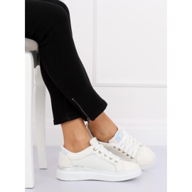 Bijele holografske tenisice ZF-40 Bijele bijela 1