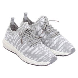 Siva sportska obuća HY2812 Svijetlo siva 2