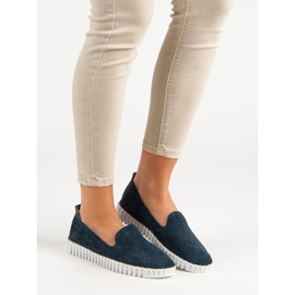 Filippo Lord of Leather Lord plava mornarsko plava 2