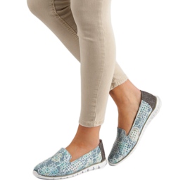 Filippo Modni kožni lordovi siva 1