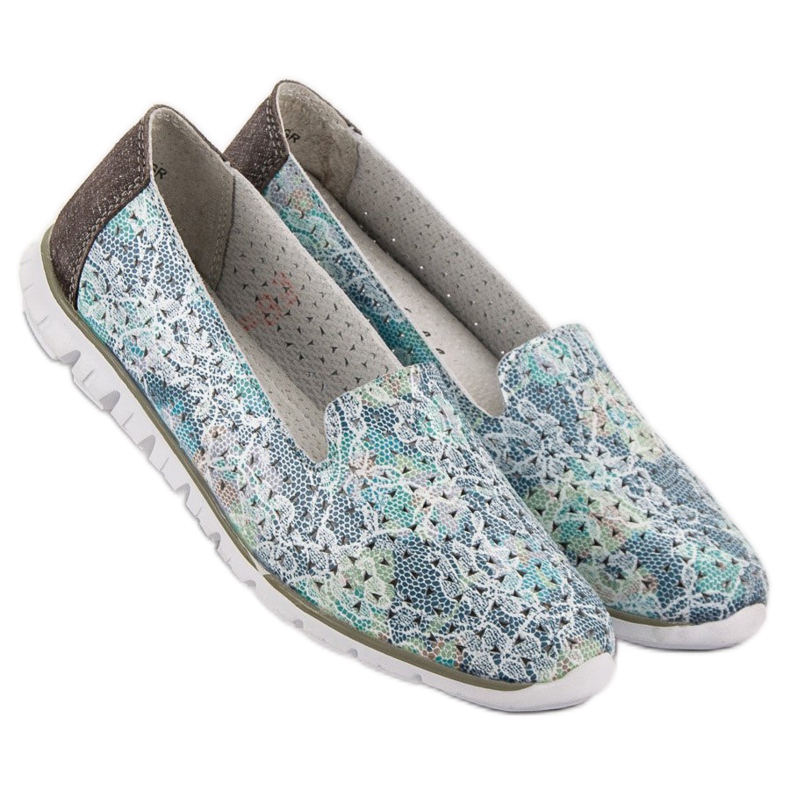 Filippo Modni kožni lordovi siva 2