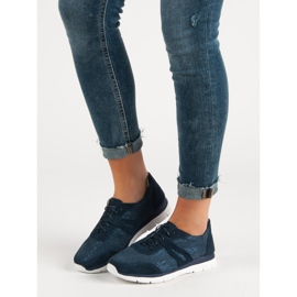 Filippo Sportske cipele od mornarske kože plava 2