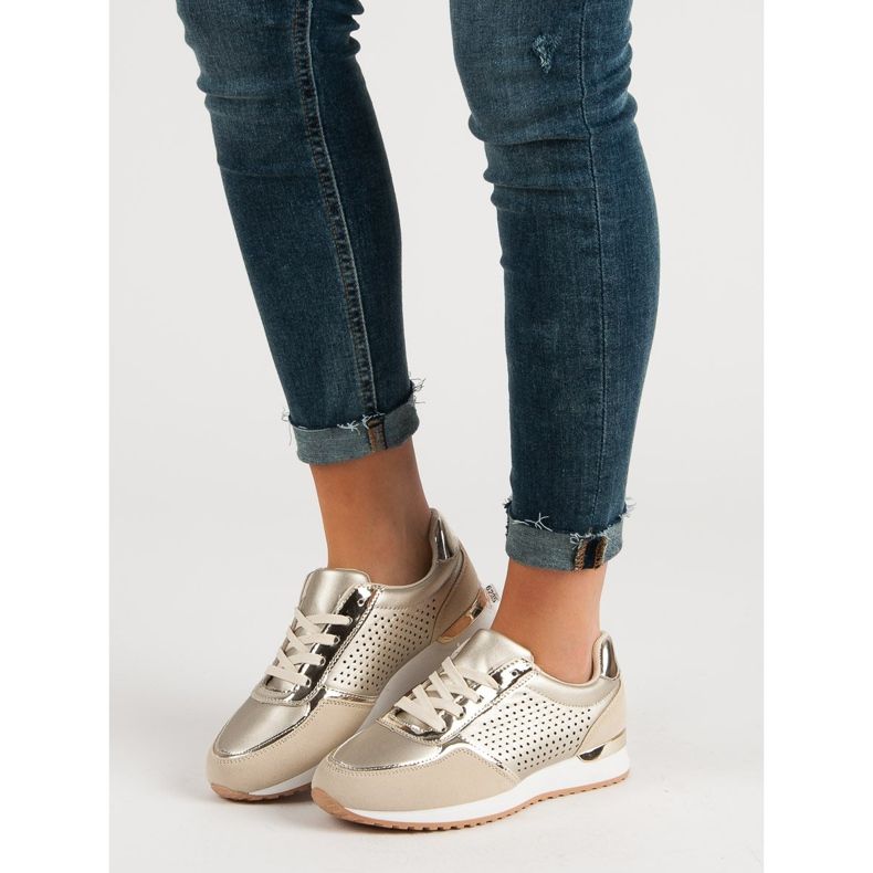 Zlatne sportske cipele zlatni 1