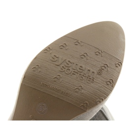 Arka Ark pumpa žene kože Fleksibilni potplat 5137 siva 6