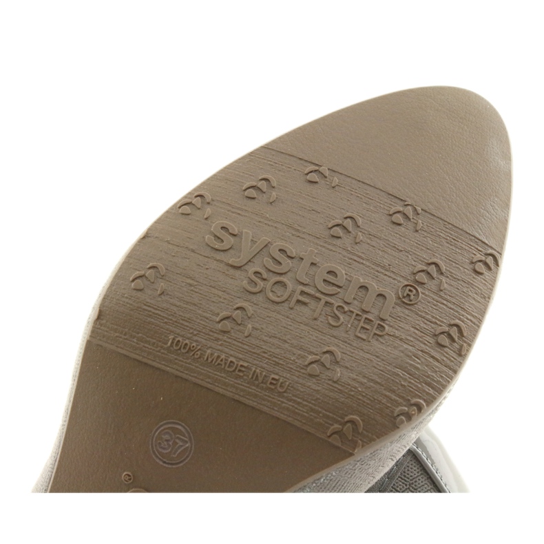 Arka Ark pumpa žene kože Fleksibilni potplat 5137 siva 6