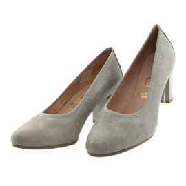 Arka Ark pumpa žene kože Fleksibilni potplat 5137 siva 3