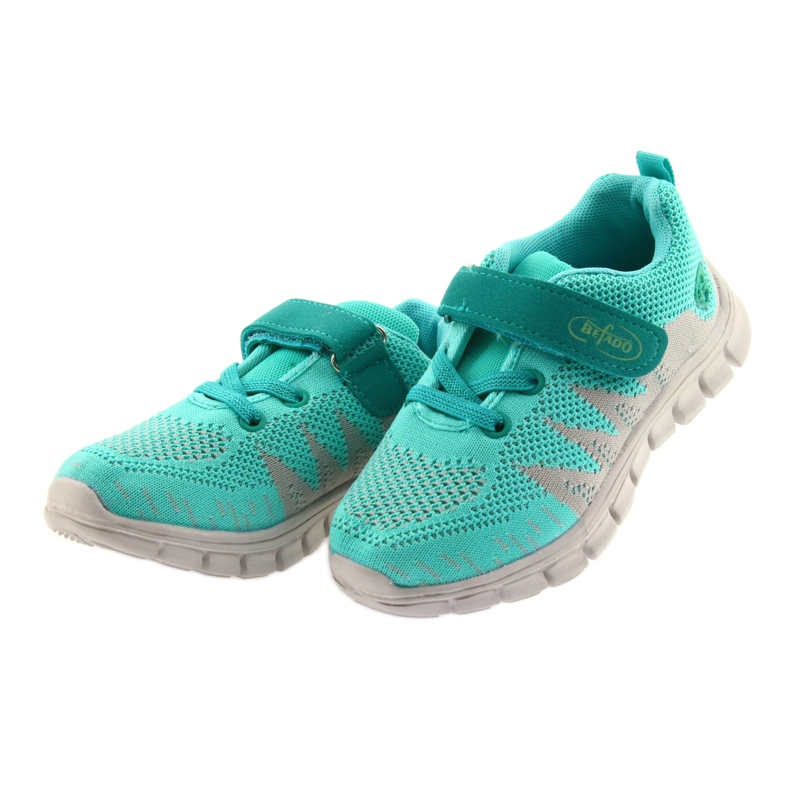 Befado dječje cipele do 23 cm 516X027 siva zelena 3