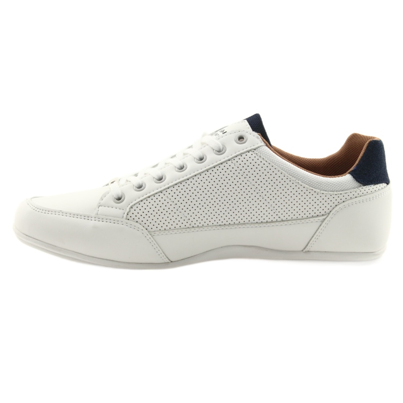 Bijele muške sportske cipele Mckey 901 bijela crvena tamnoplava 2