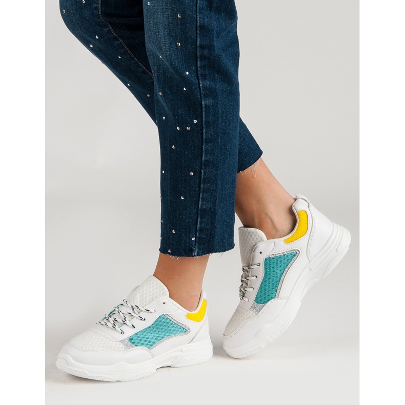 Udobne sportske cipele bijela višebojan 2