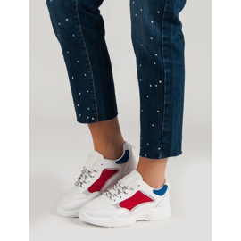 Udobne sportske cipele bijela raznobojna 1