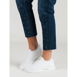 Tekstilna sportska obuća bijela 2