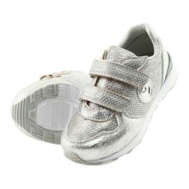 Srebrne sportske cipele American Club ES26 siva 10