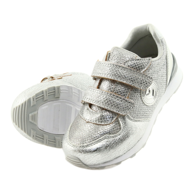 Srebrne sportske cipele American Club ES26 siva 10