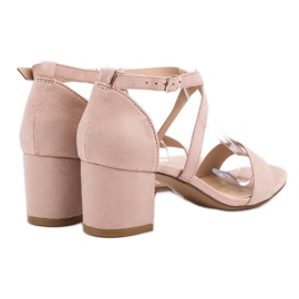 Seastar Sandale od antilopa na šanku smeđa 2