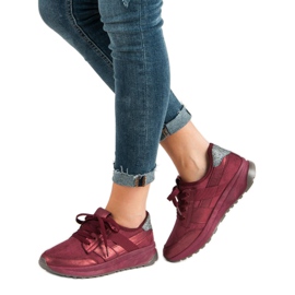 Ideal Shoes Klizne sportske cipele crvena 2